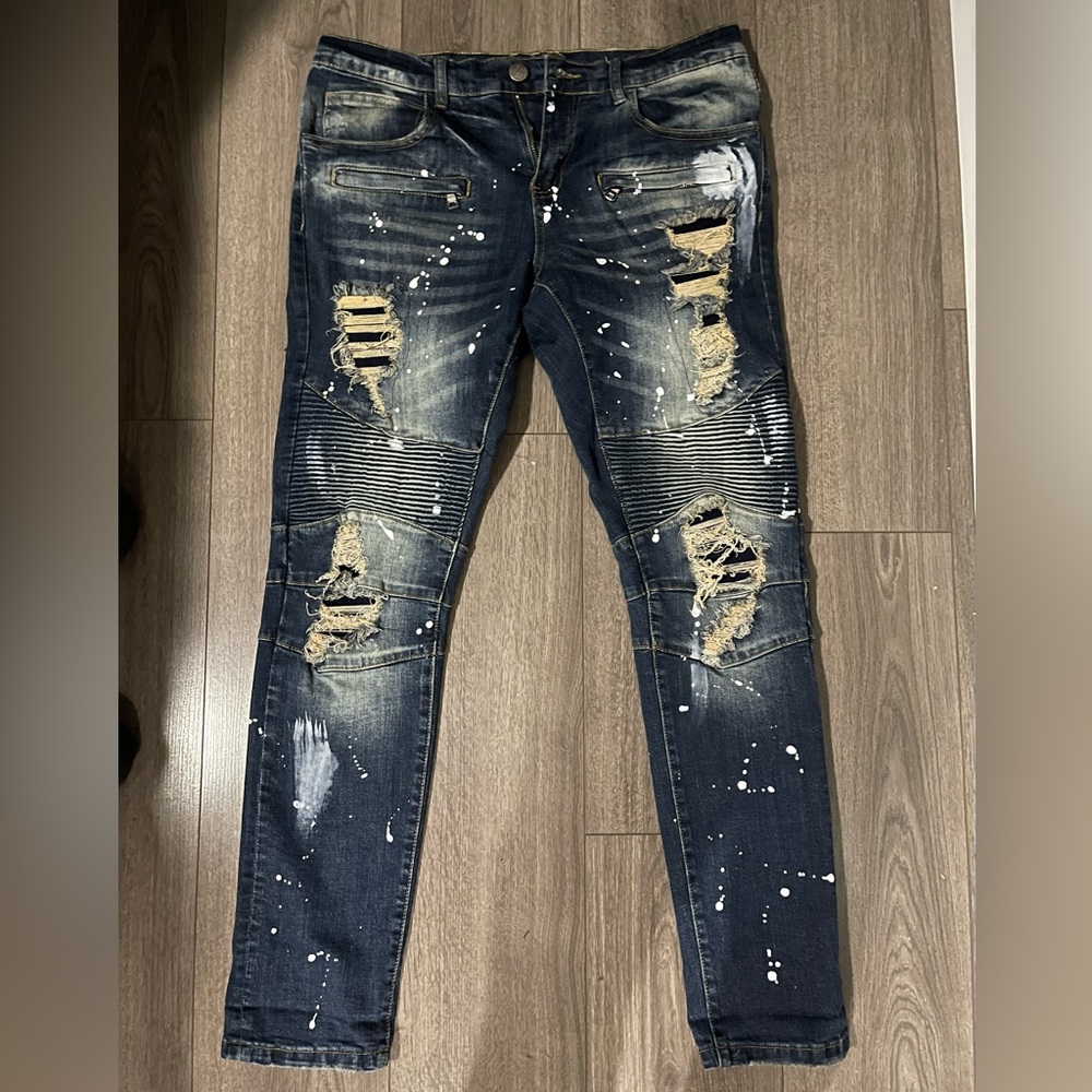 embellish jeans